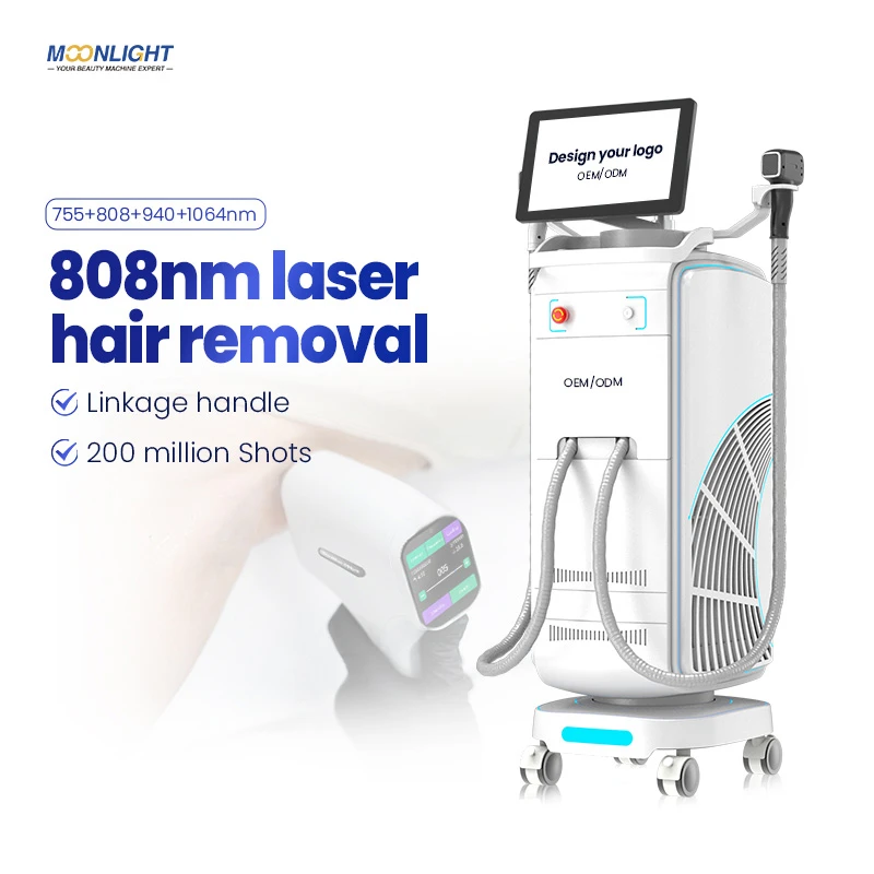 Kukatula nsuki na laser ya diode ya glace ya Soprano